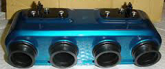 Honda 750 air box blue